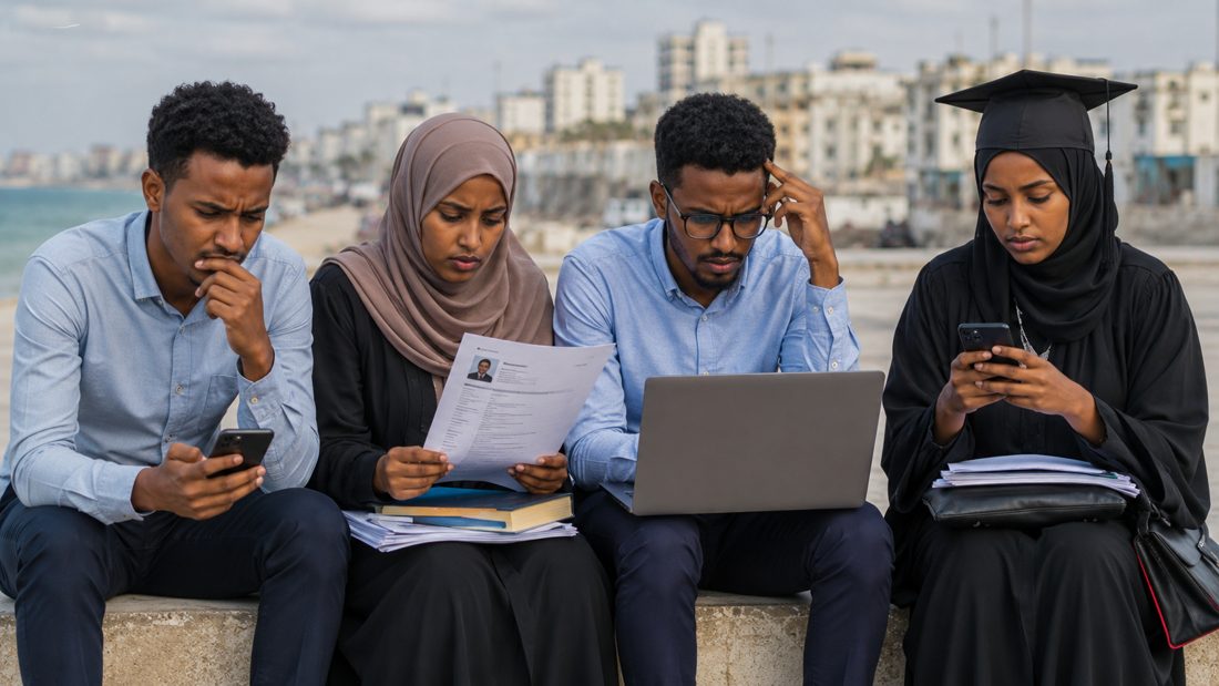 Somali graduates struggling with job applications and CVs